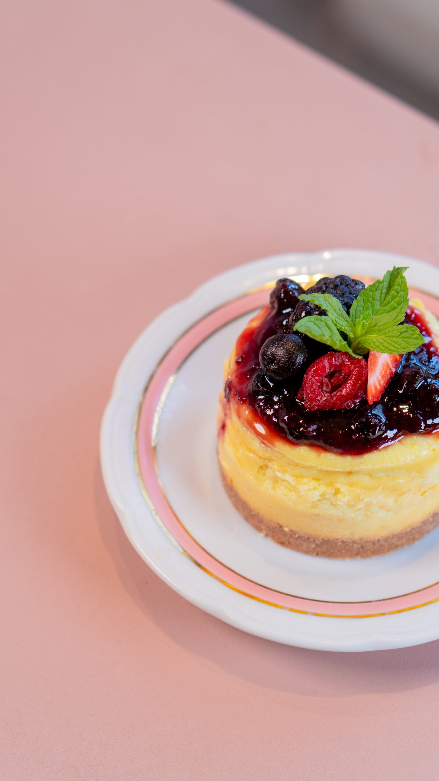 Cheesecake frutos rojos